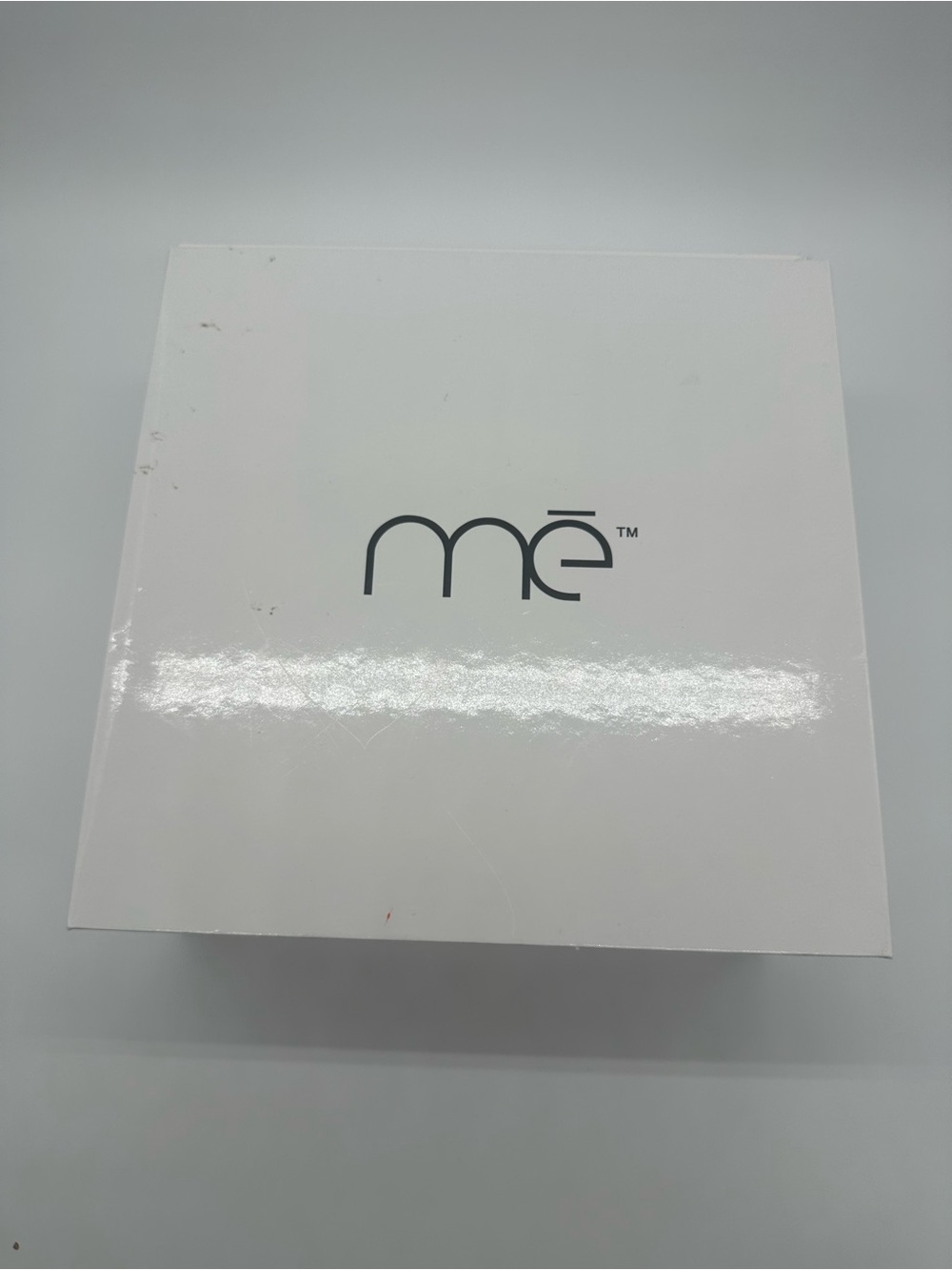 “me” Branded White Glossy Box